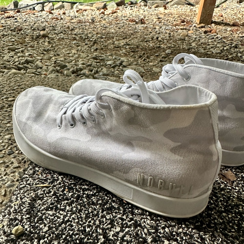 NOBULL Camouflage White Sneakers